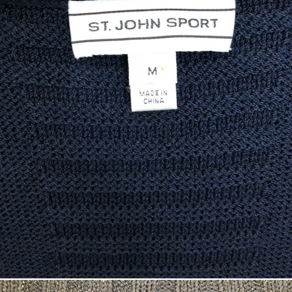 St. John Sport Rare Stylish Prestine Cardigan Classic and Gorgeous - Picture 3 of 4